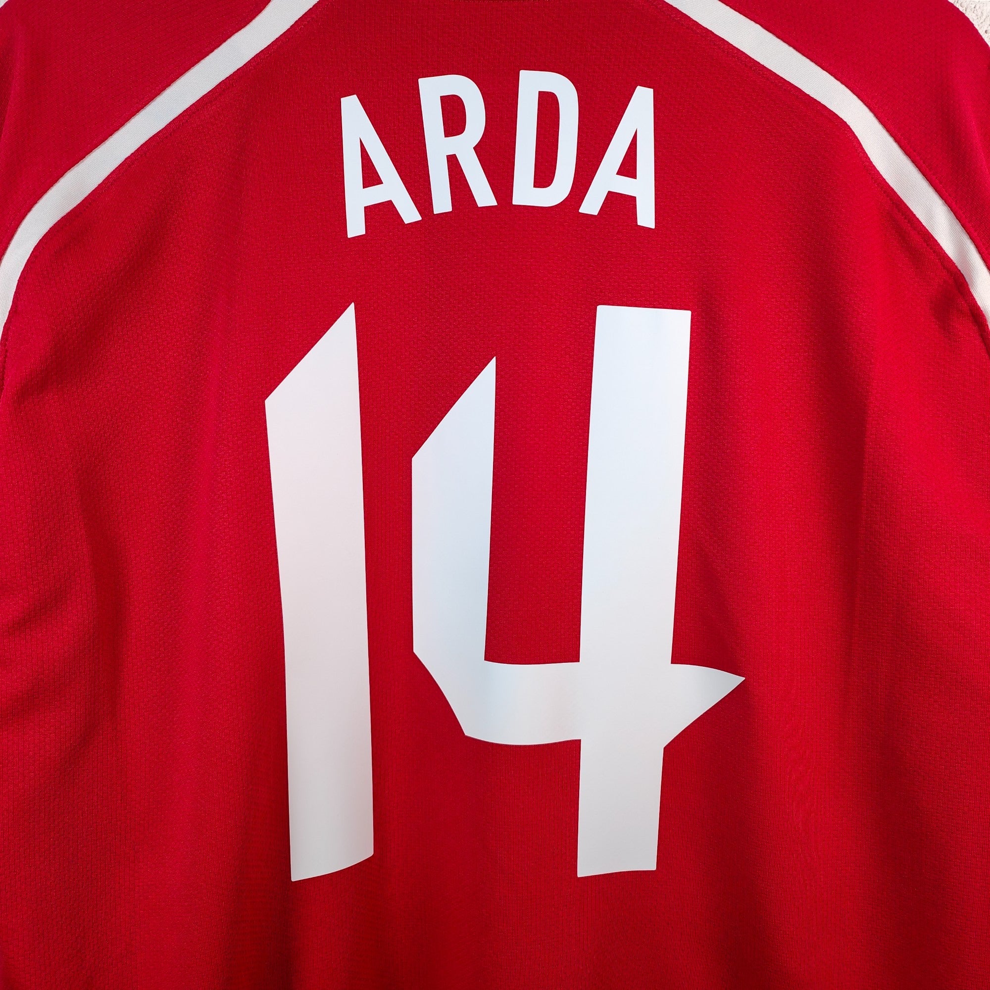 2008 - 09 Turkey Home Shirt Arda 14 (L) - Eternal Pitch