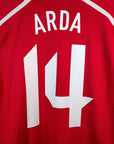 2008 - 09 Turkey Home Shirt Arda 14 (L) - Eternal Pitch