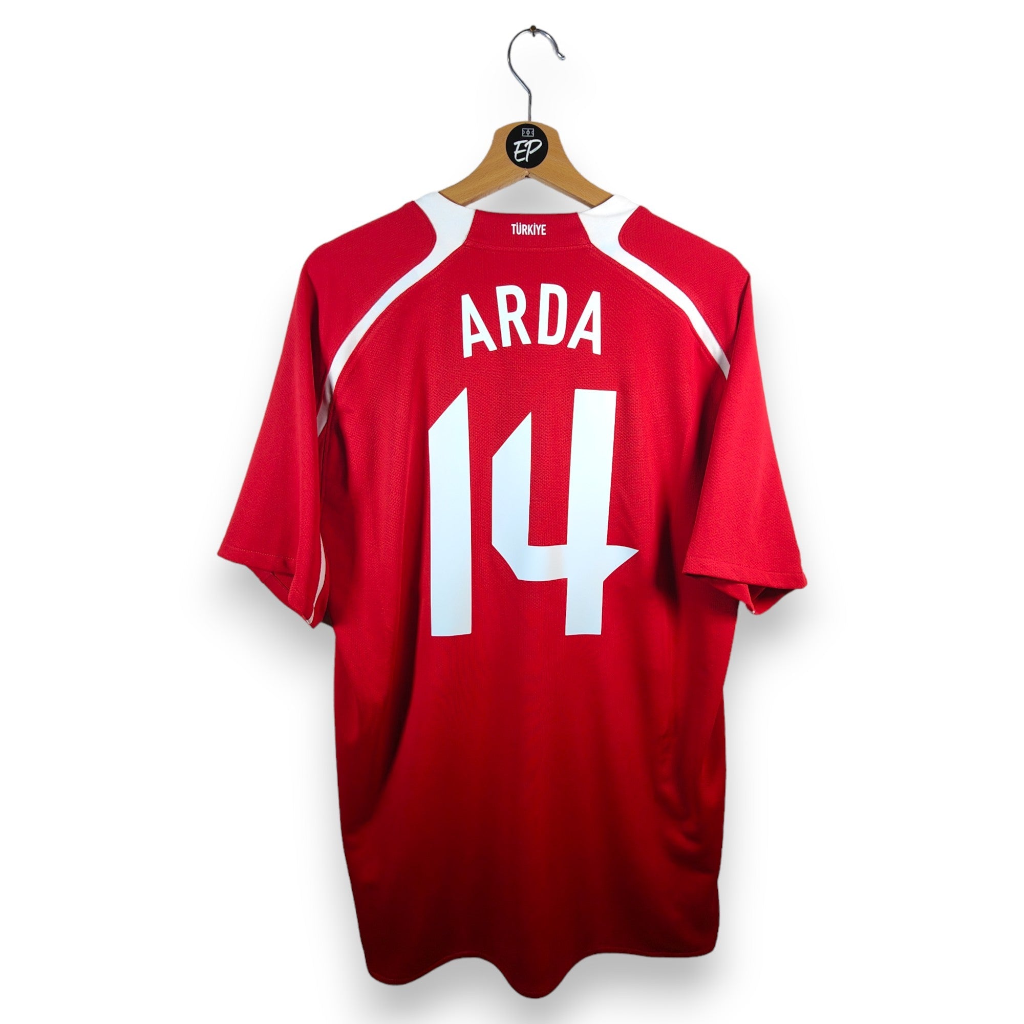 2008 - 09 Turkey Home Shirt Arda 14 (L) - Eternal Pitch