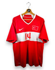 2008 - 09 Turkey Home Shirt Arda 14 (L) - Eternal Pitch
