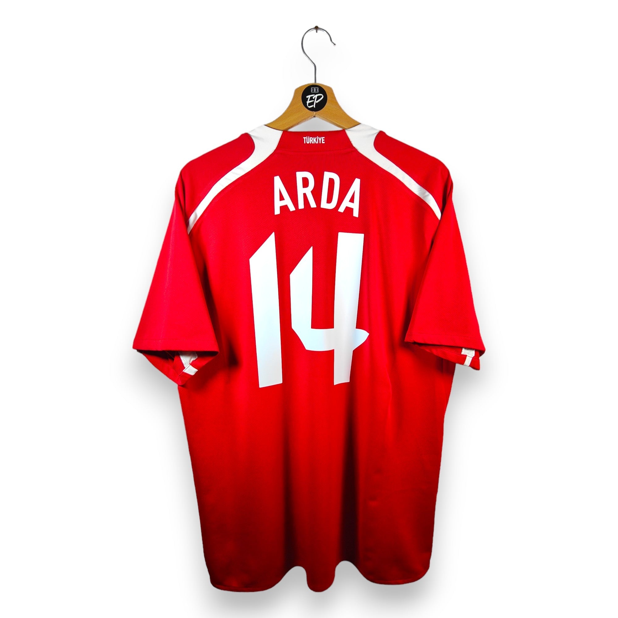 2008 - 09 Turkey Home Shirt Arda 14 (L) - Eternal Pitch