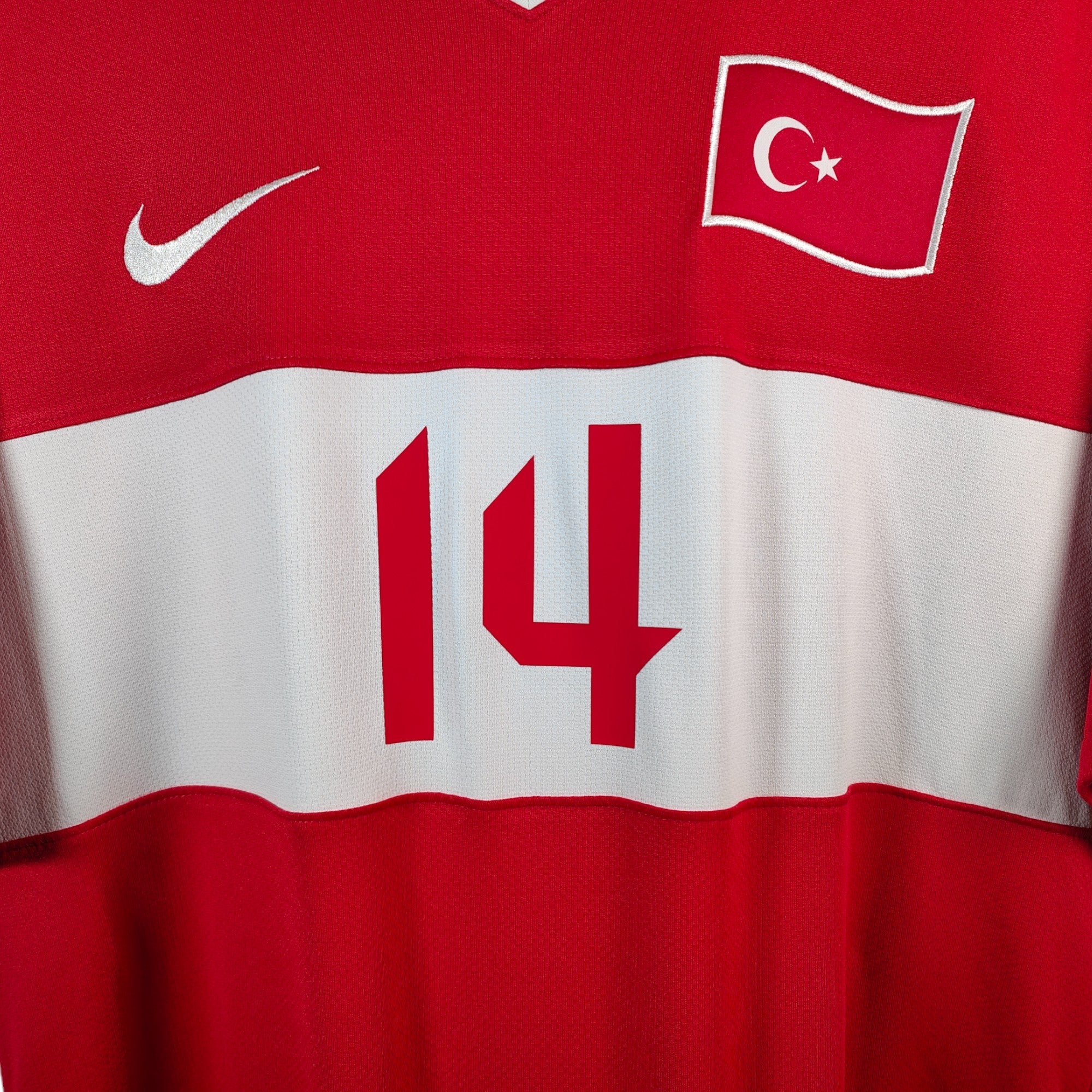 2008 - 09 Turkey Home Shirt Arda 14 (L) - Eternal Pitch