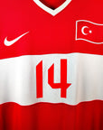 2008 - 09 Turkey Home Shirt Arda 14 (L) - Eternal Pitch