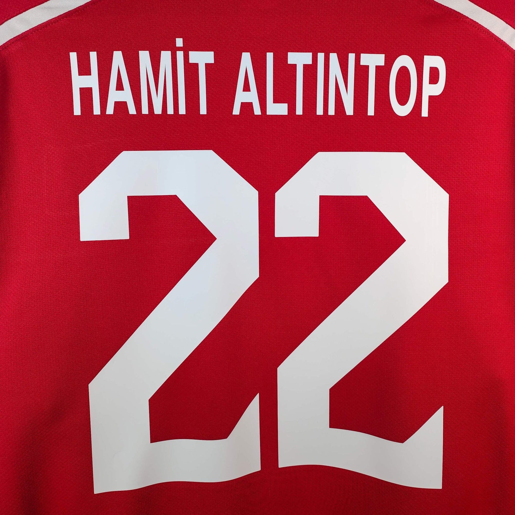 2008 - 09 Turkey Home Shirt Hamit Altintop 22 - 9.5/10 - (L) - Eternal Pitch