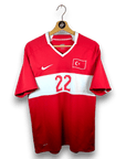2008 - 09 Turkey Home Shirt Hamit Altintop 22 - 9.5/10 - (L) - Eternal Pitch