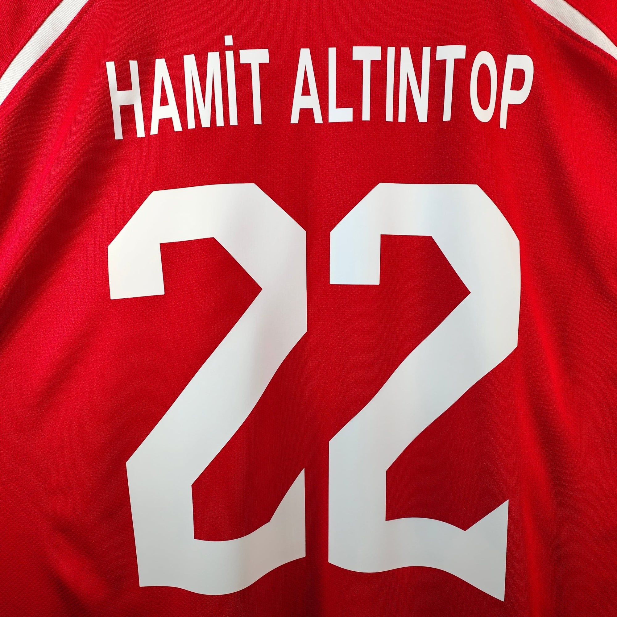 2008 - 09 Turkey Home Shirt Hamit Altintop 22 (XL) - Eternal Pitch
