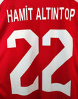 2008 - 09 Turkey Home Shirt Hamit Altintop 22 (XL) - Eternal Pitch
