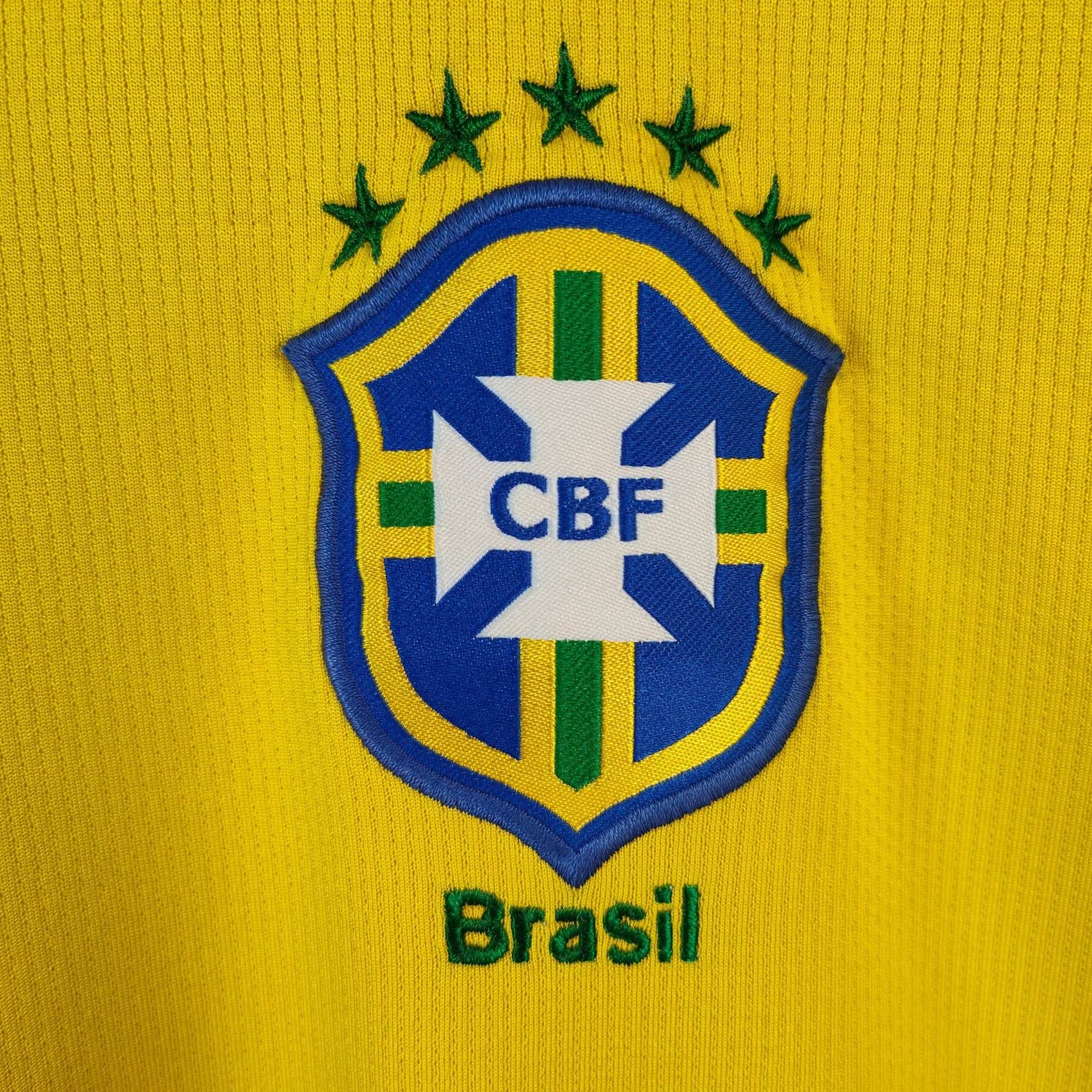 2008 - 10 Brazil Home Shirt Adriano 9 - 8/10 - (L) - Eternal Pitch