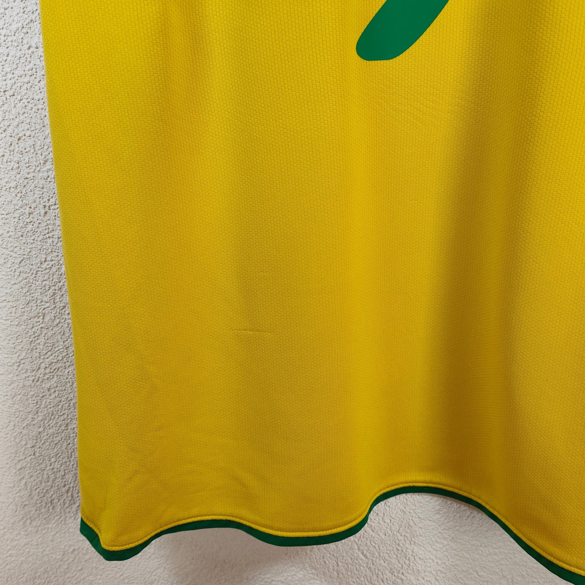 2008 - 10 Brazil Home Shirt Adriano 9 - 8/10 - (L) - Eternal Pitch