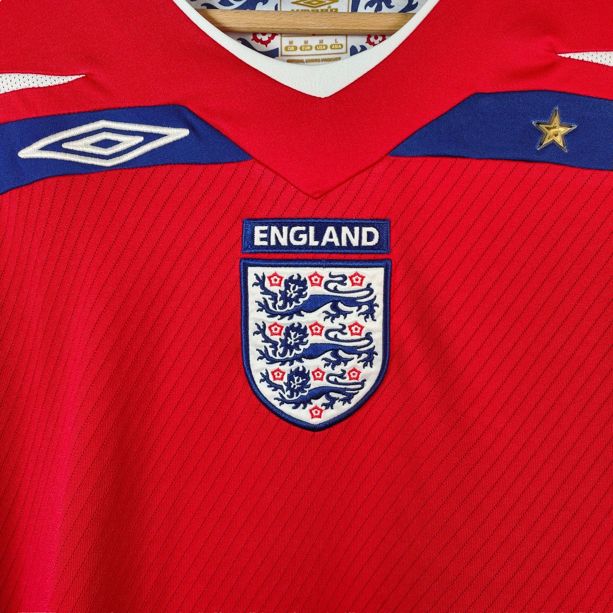2008 - 10 England Away Shirt - 8/10 - (M) - Eternal Pitch