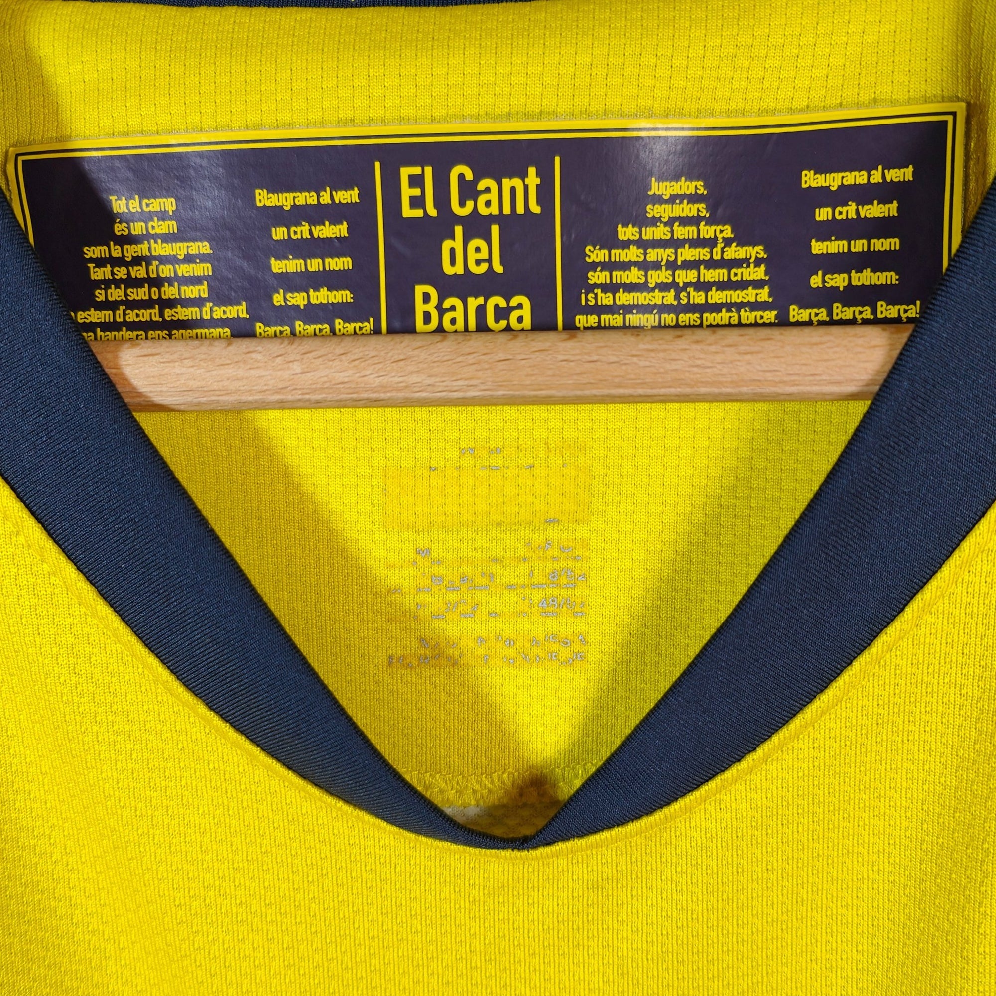 2008 - 10 FC Barcelona Away Shirt Ibrahimovic 9 - 8/10 - (M) - Eternal Pitch