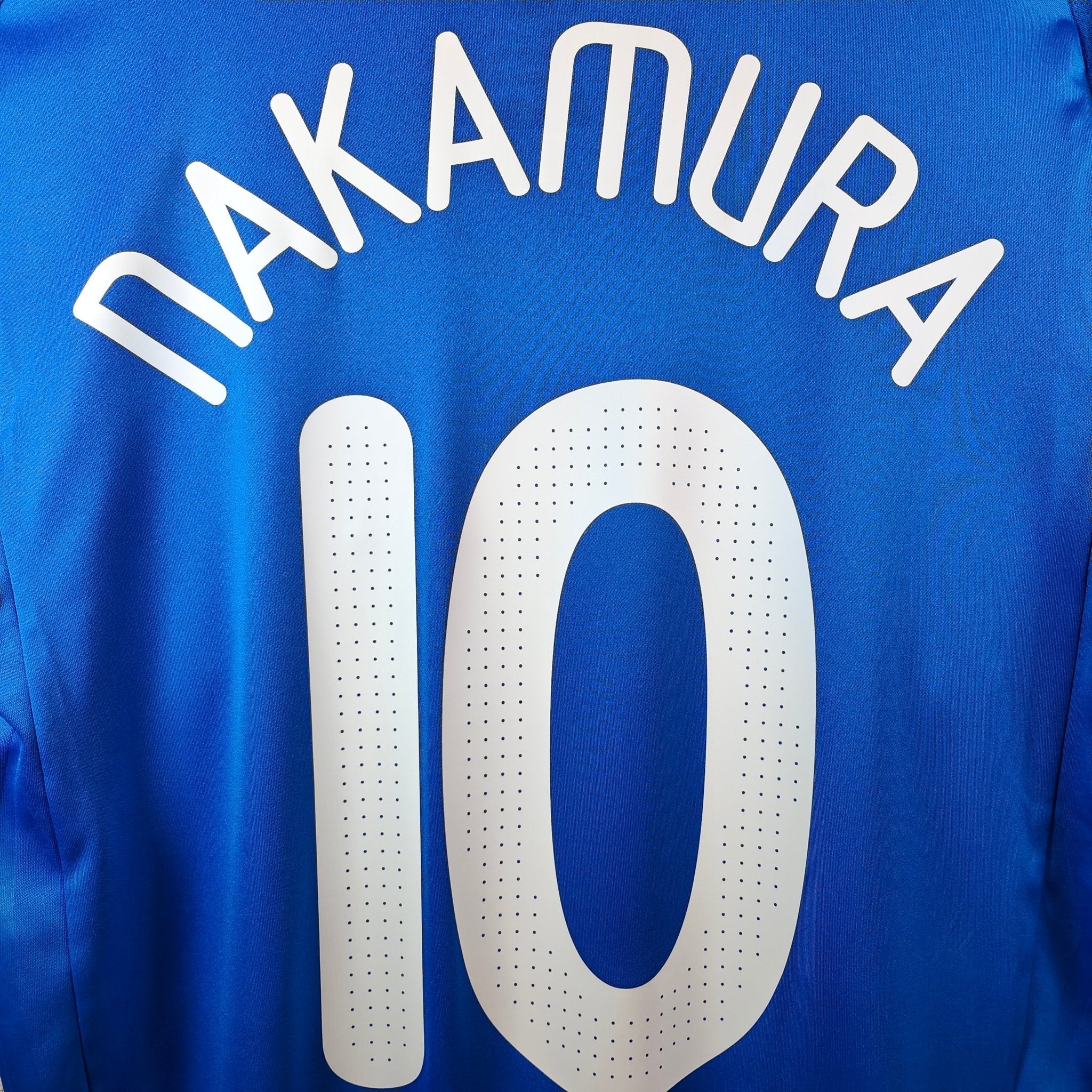 2008-10 Japan Home Shirt Nakamura #10 - 7.5/10 - (S) – – Eternal Pitch