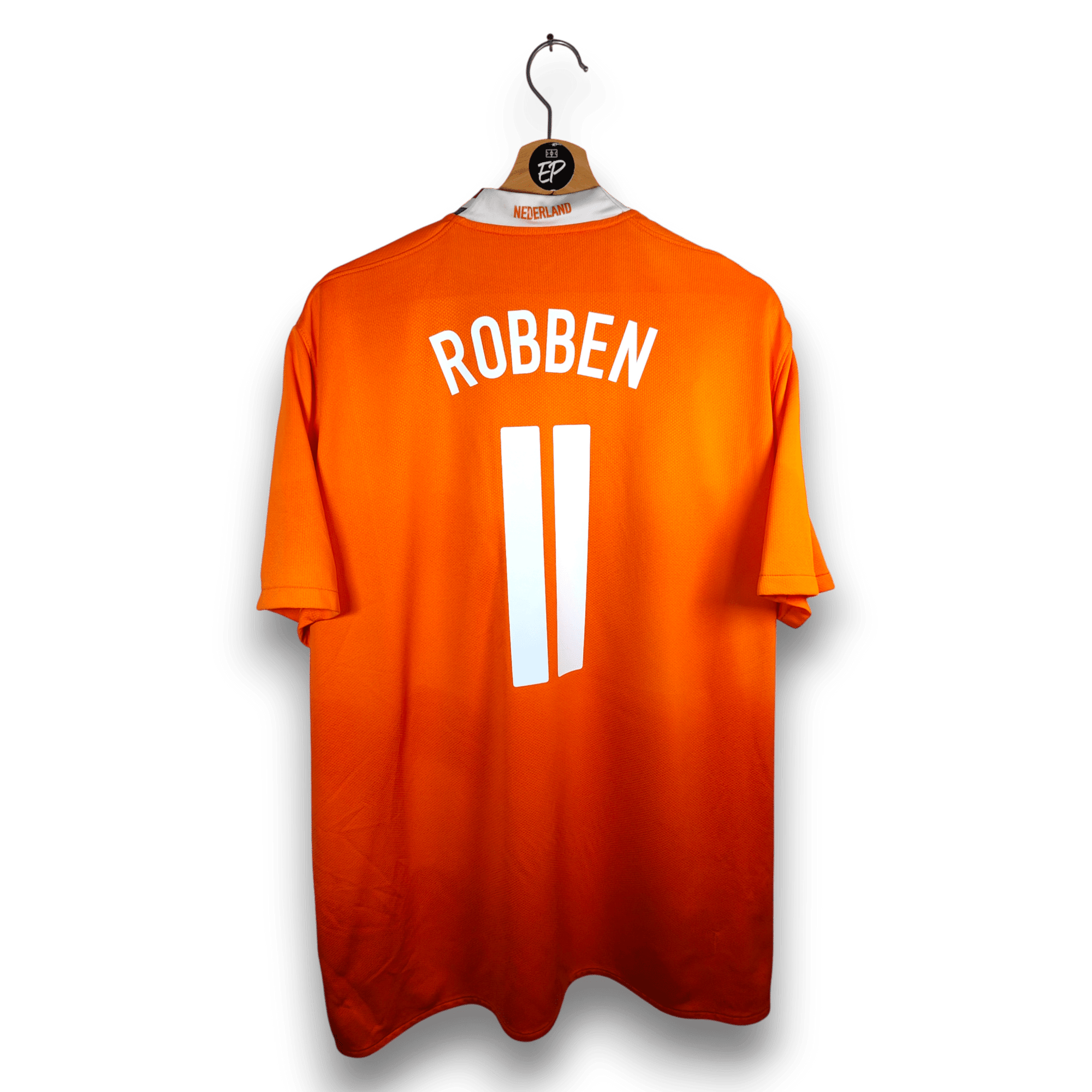 2008 - 10 Netherlands Home Shirt Robben 11 - 8.5/10 - (XXL) - Eternal Pitch