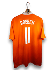 2008 - 10 Netherlands Home Shirt Robben 11 - 8.5/10 - (XXL) - Eternal Pitch