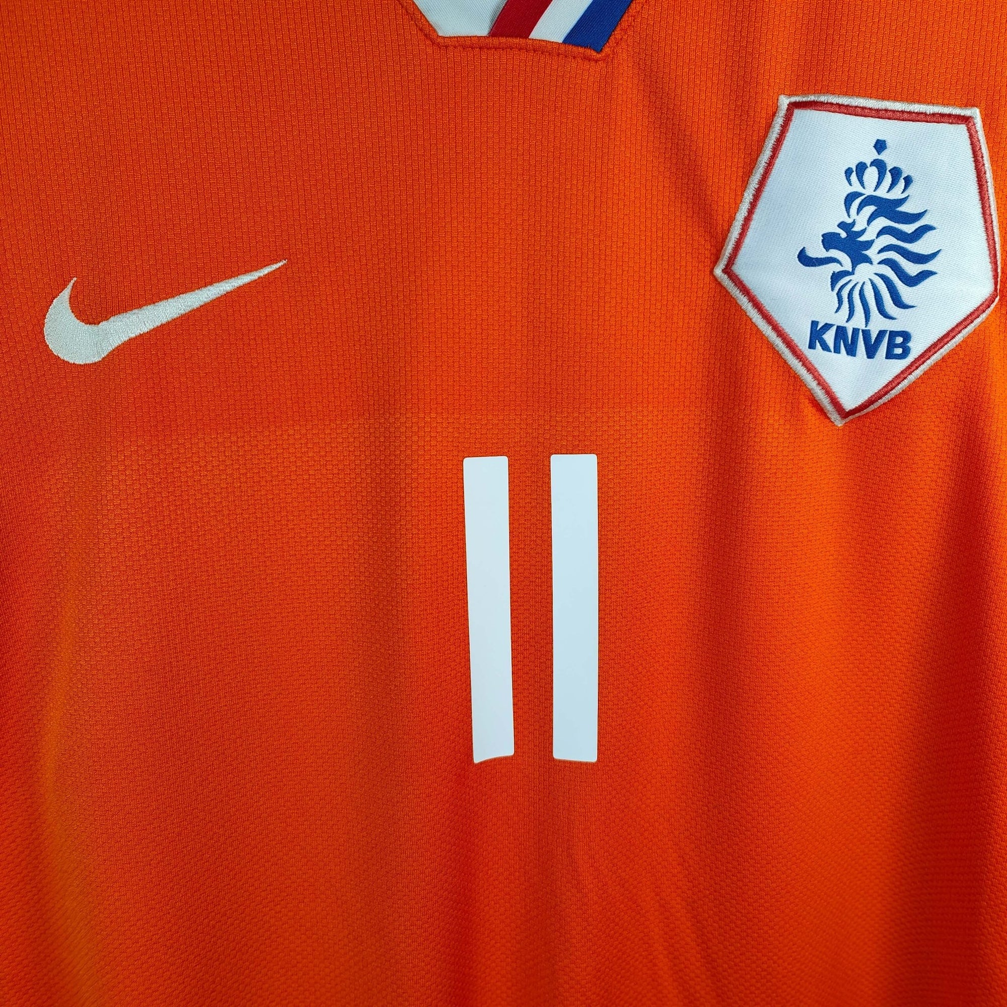 2008 - 10 Netherlands Home Shirt Robben 11 - 8.5/10 - (XXL) - Eternal Pitch