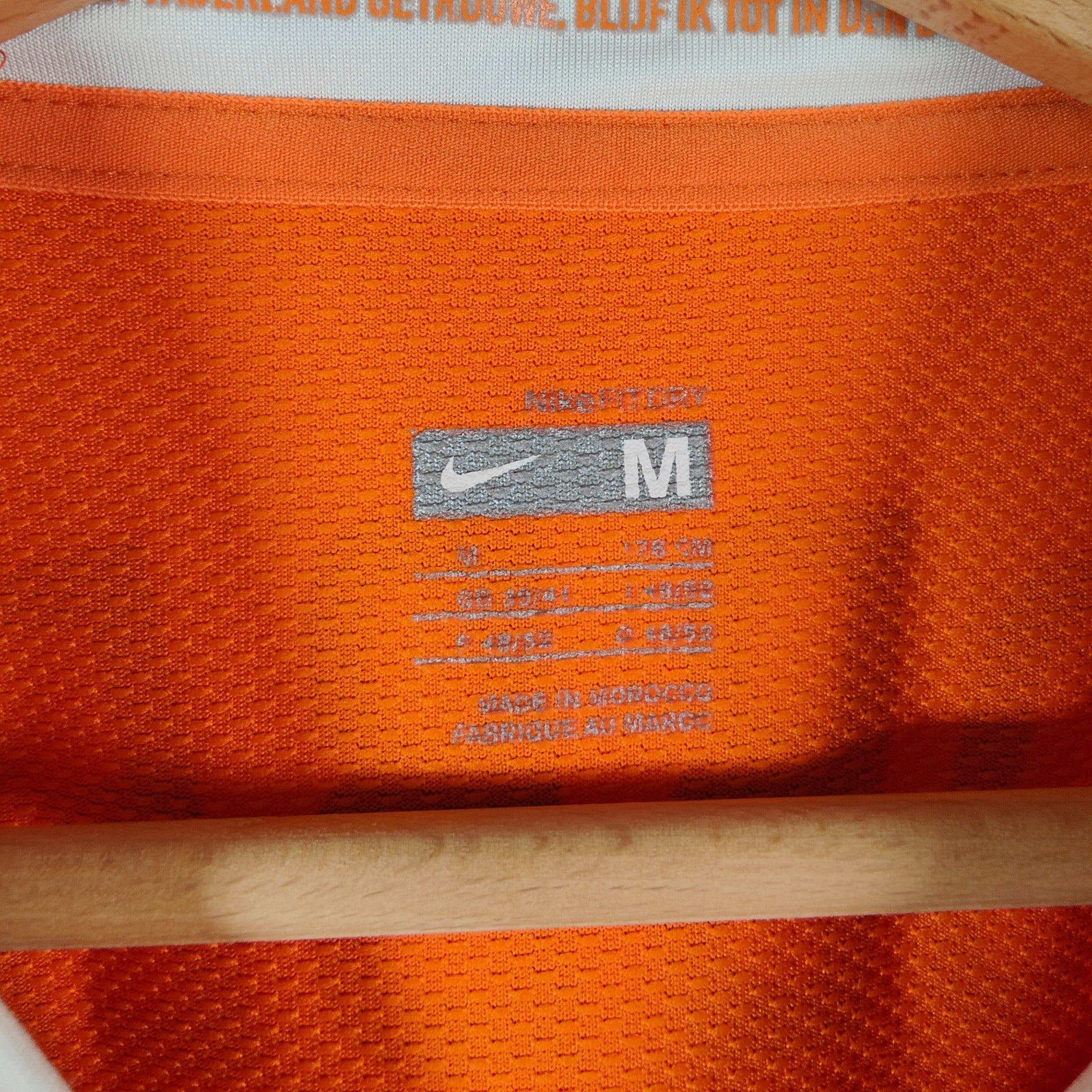 2008 - 10 Netherlands Home Shirt Robben 11 - 9.5/10 - (M) - Eternal Pitch