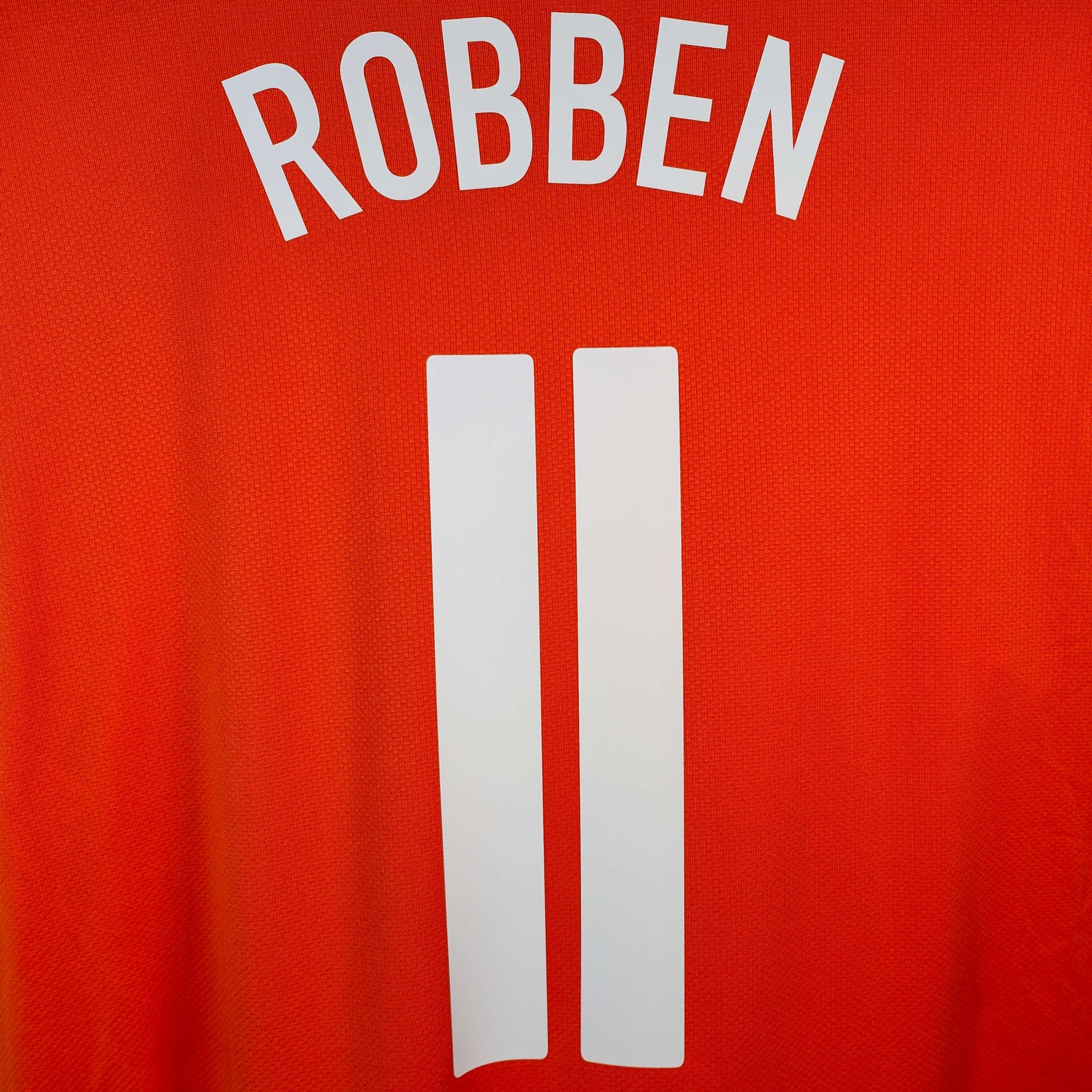 2008 - 10 Netherlands Home Shirt Robben 11 - 9.5/10 - (XL) - Eternal Pitch