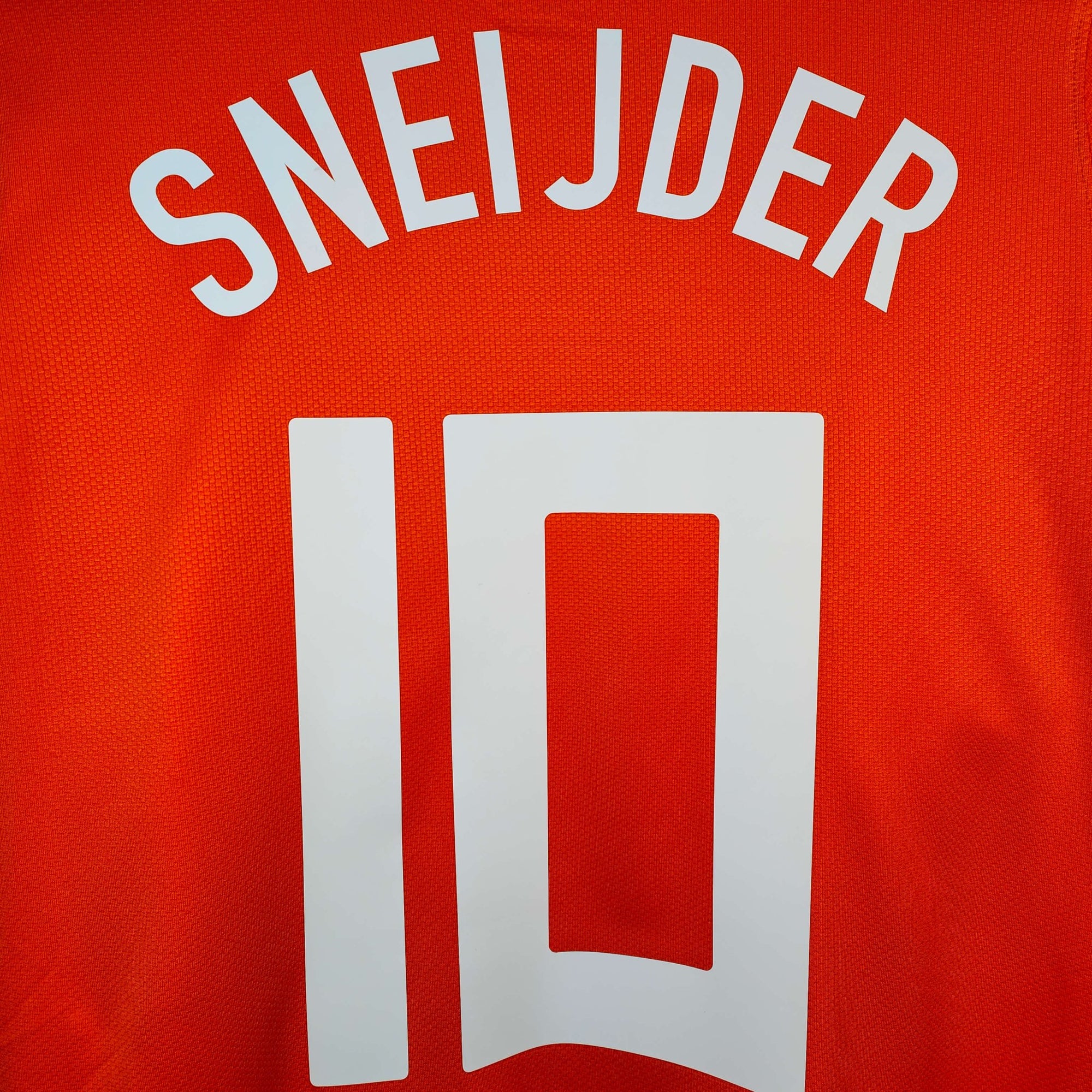 2008 - 10 Netherlands Home Shirt Sneijder 10 - 9.5/10 - (M) - Eternal Pitch
