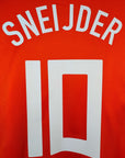 2008 - 10 Netherlands Home Shirt Sneijder 10 - 9.5/10 - (M) - Eternal Pitch