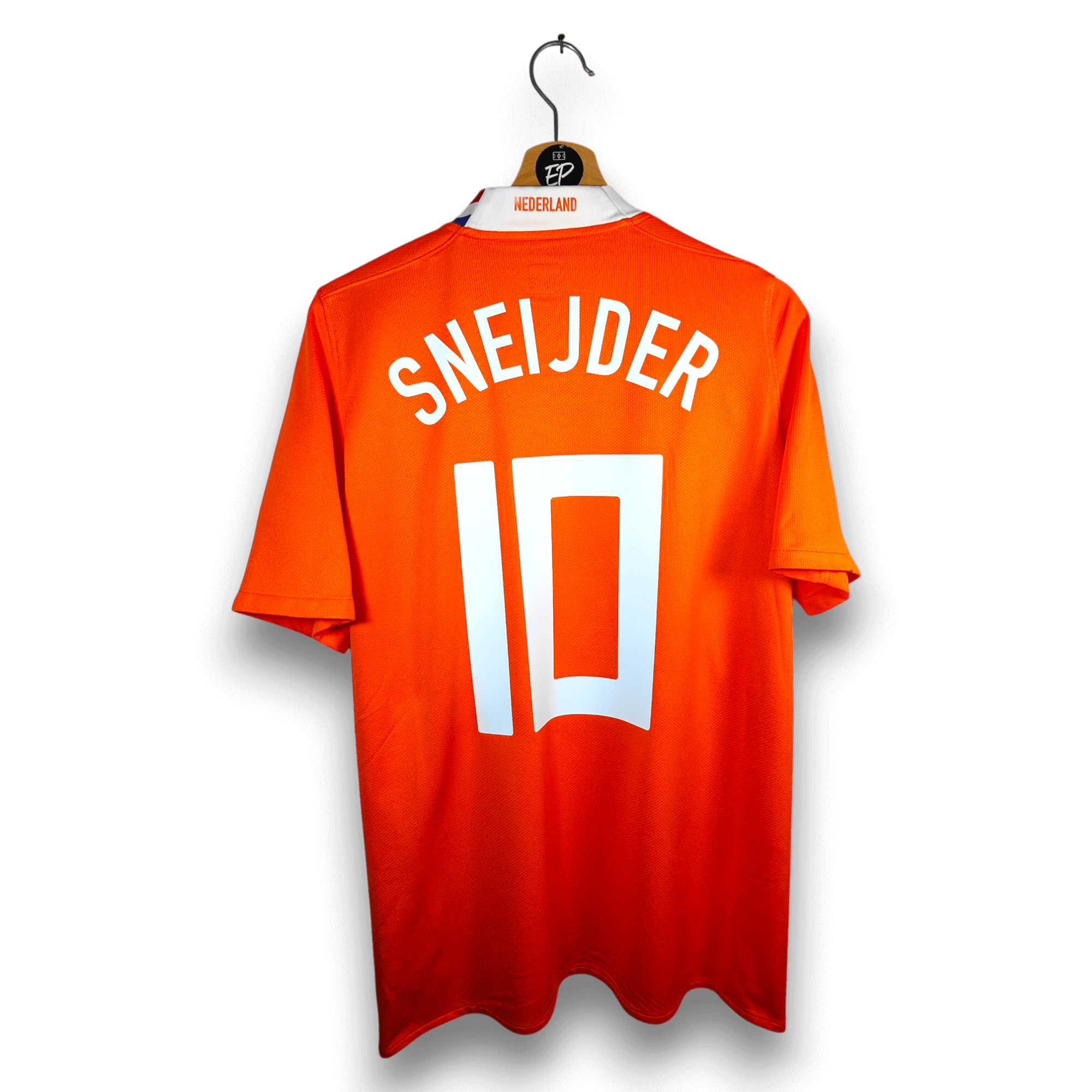 2008 - 10 Netherlands Home Shirt Sneijder 10 - 9.5/10 - (M) - Eternal Pitch