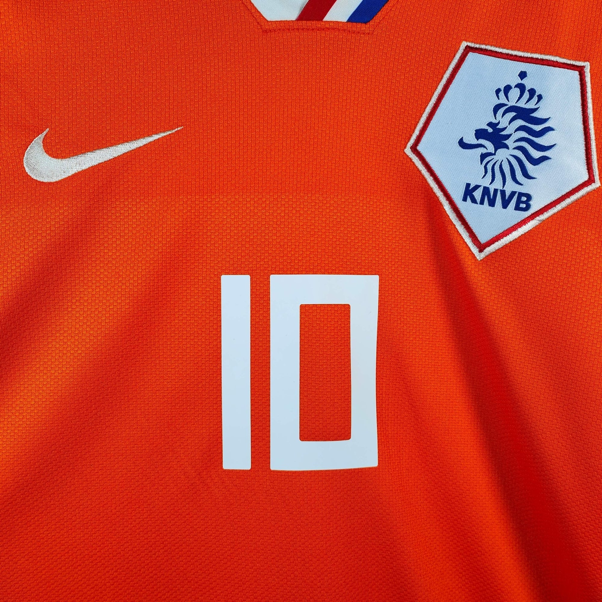 2008 - 10 Netherlands Home Shirt Sneijder 10 - 9.5/10 - (M) - Eternal Pitch