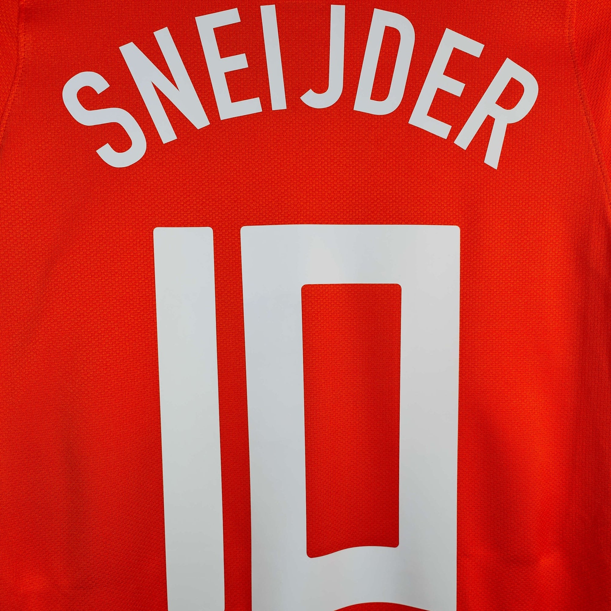 2008 - 10 Netherlands Home Shirt Sneijder 10 - 9.5/10 - (S) - Eternal Pitch
