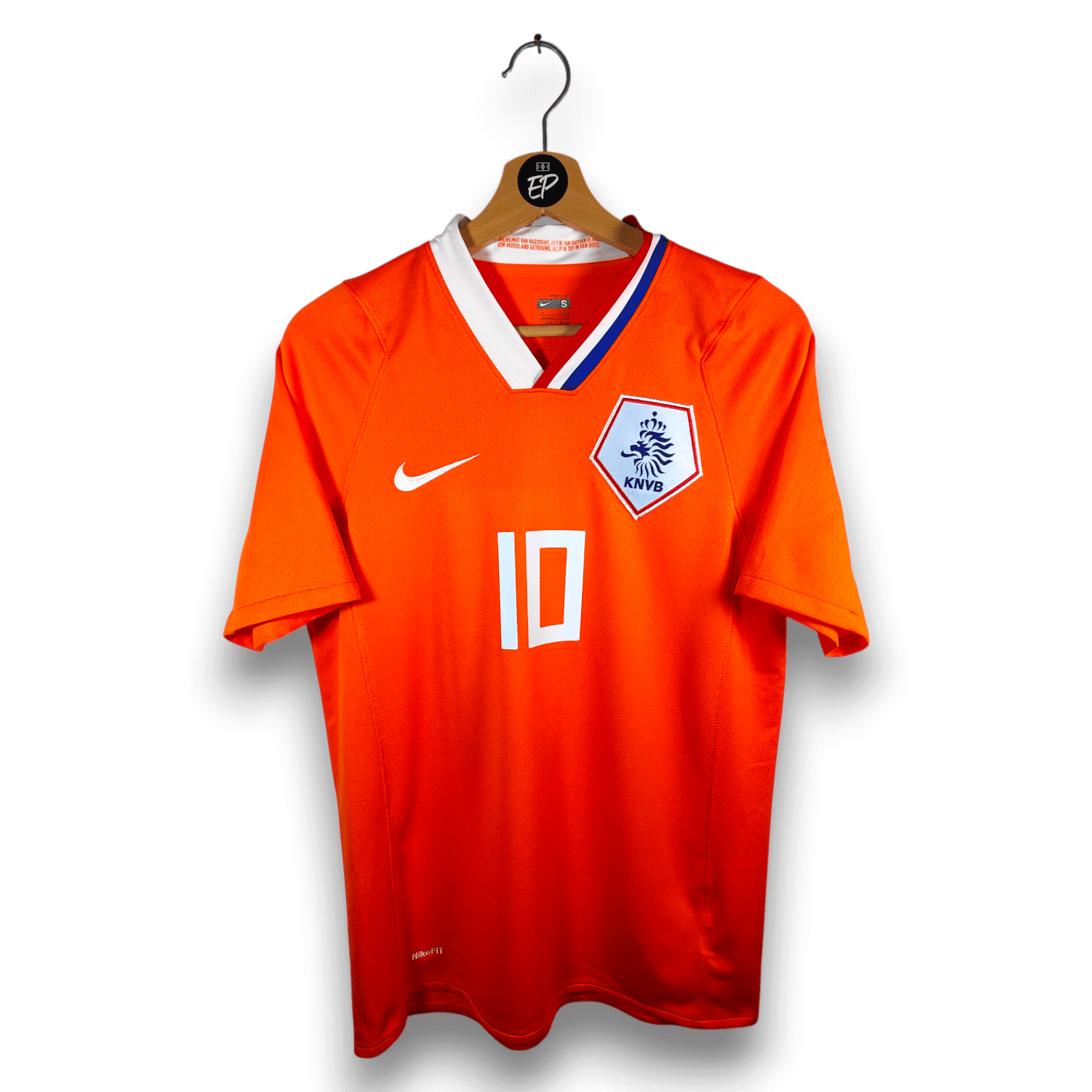 2008 - 10 Netherlands Home Shirt Sneijder 10 - 9.5/10 - (S) - Eternal Pitch