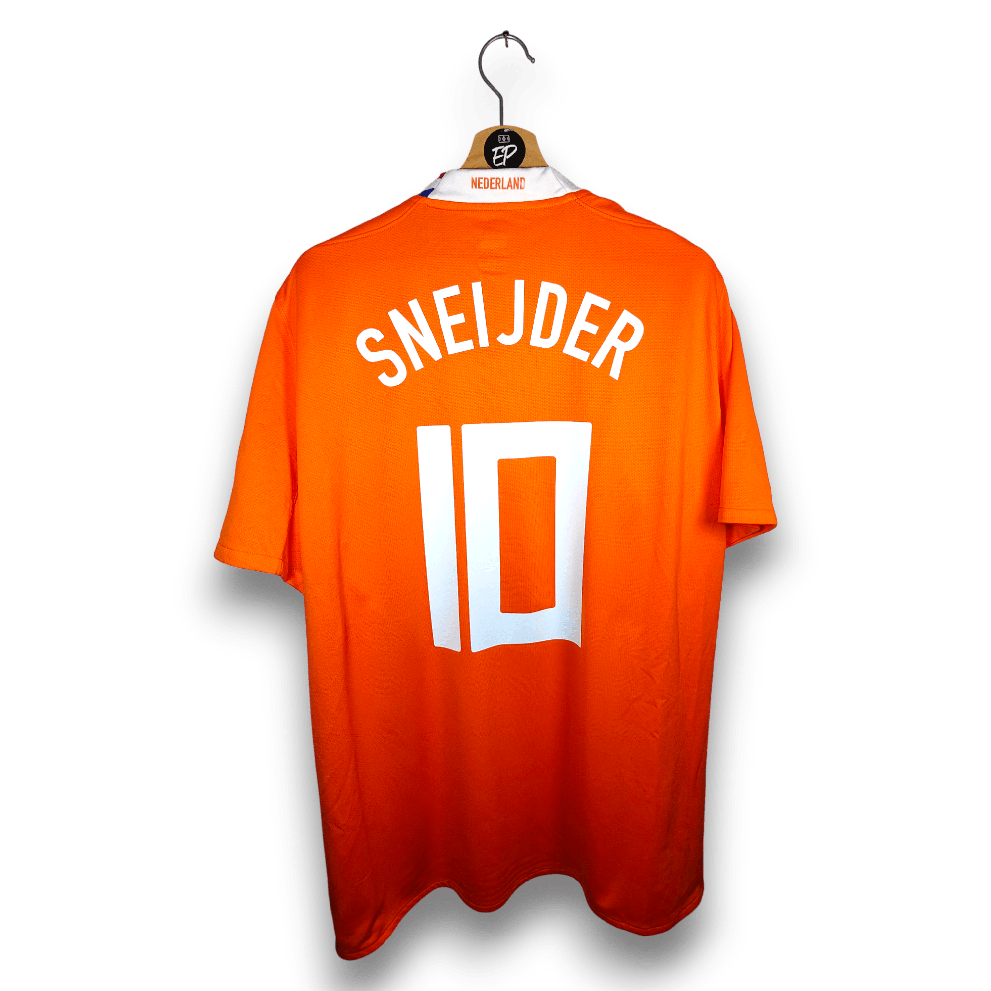 2008 - 10 Netherlands Home Shirt Sneijder 10 - 9.5/10 - (XL) - Eternal Pitch