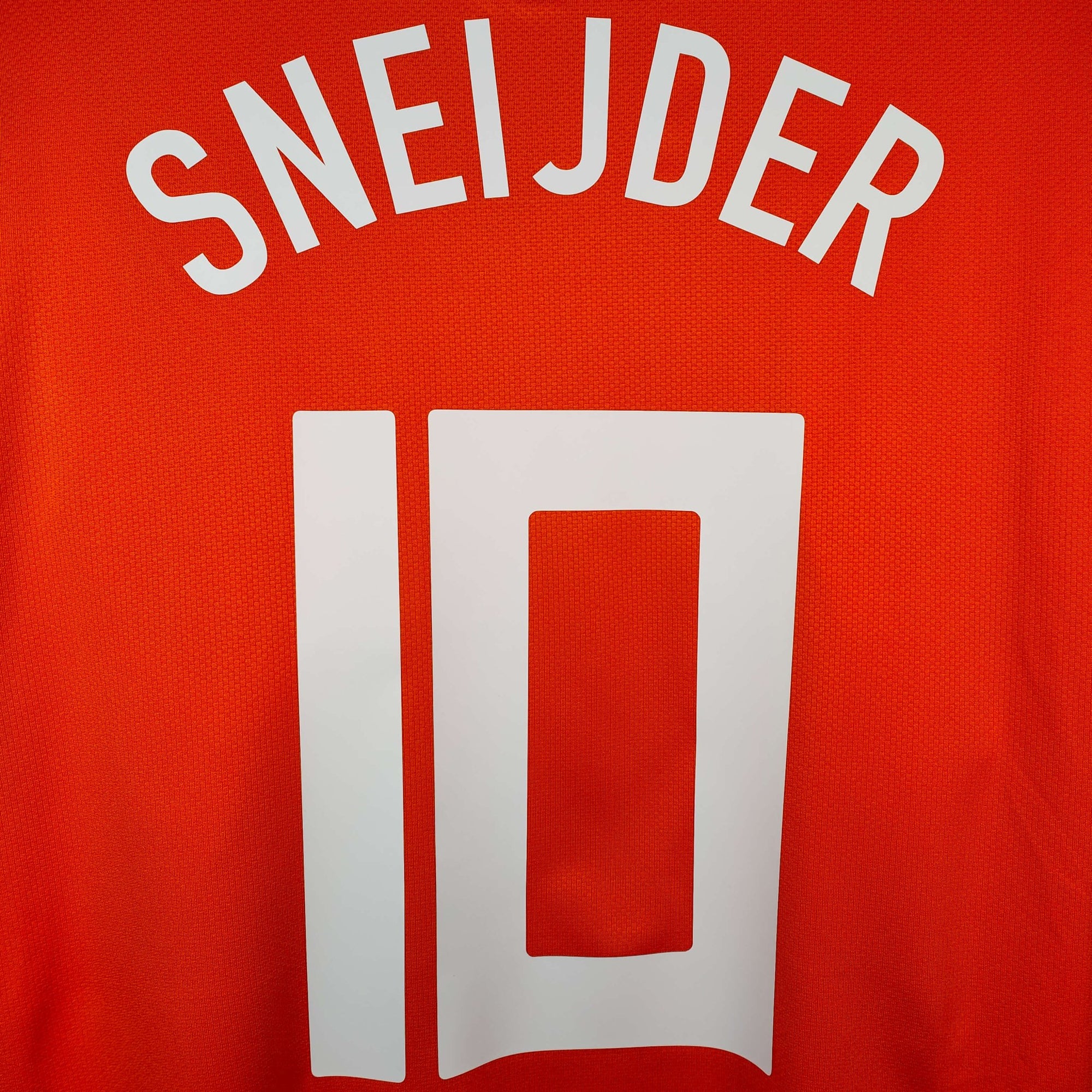 2008 - 10 Netherlands Home Shirt Sneijder 10 - 9.5/10 - (XL) - Eternal Pitch