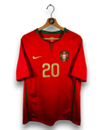 2008 - 10 Portugal Home Shirt Deco 20 - 9.5/10 - (M) - Eternal Pitch