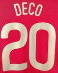 2008 - 10 Portugal Home Shirt Deco 20 - 9.5/10 - (M) - Eternal Pitch