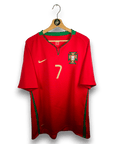 2008 - 10 Portugal Home Shirt Ronaldo 7 - 9.5/10 - (XL) - Eternal Pitch