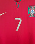 2008 - 10 Portugal Home Shirt Ronaldo 7 - 9.5/10 - (XL) - Eternal Pitch