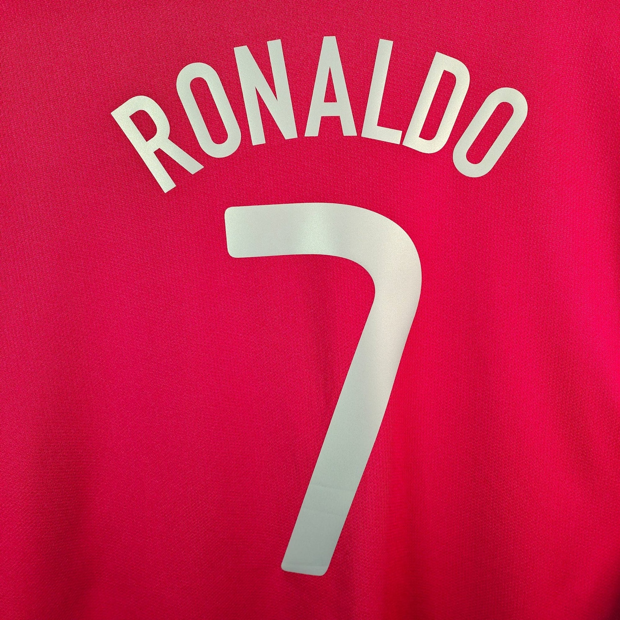 2008 - 10 Portugal Home Shirt Ronaldo 7 - 9.5/10 - (XL) - Eternal Pitch