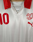 2008 - 10 Switzerland Away Shirt Yakin 10 - 9/10 - (XL) - Eternal Pitch