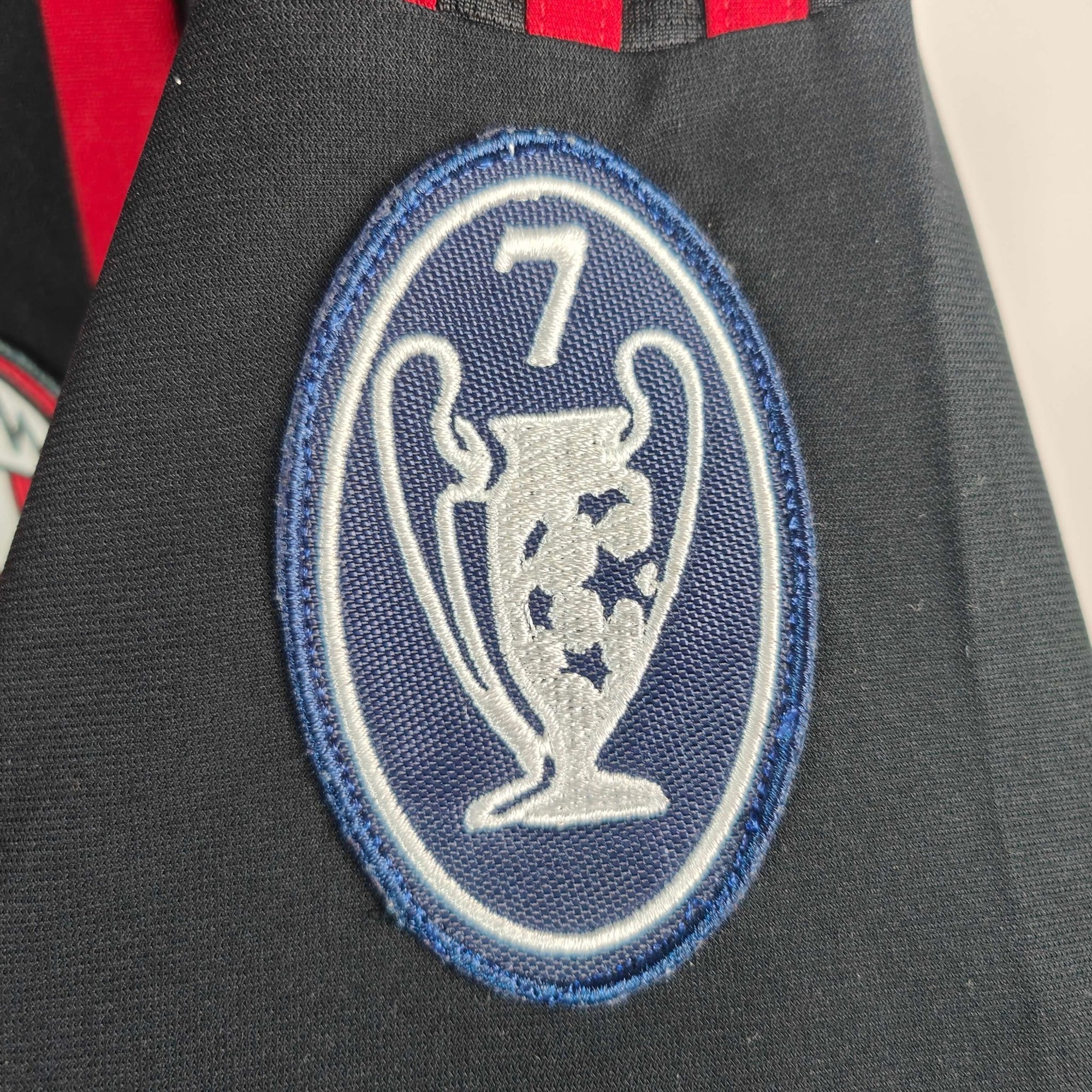 2009 - 10 AC Milan Home Shirt Ronaldinho 80 - 8.5/10 - (S) - Eternal Pitch