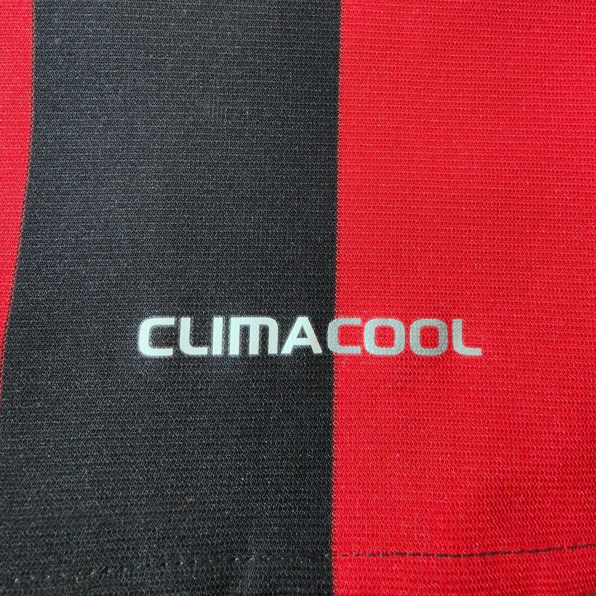 2009 - 10 AC Milan Home Shirt Ronaldinho 80 - 8.5/10 - (S) - Eternal Pitch
