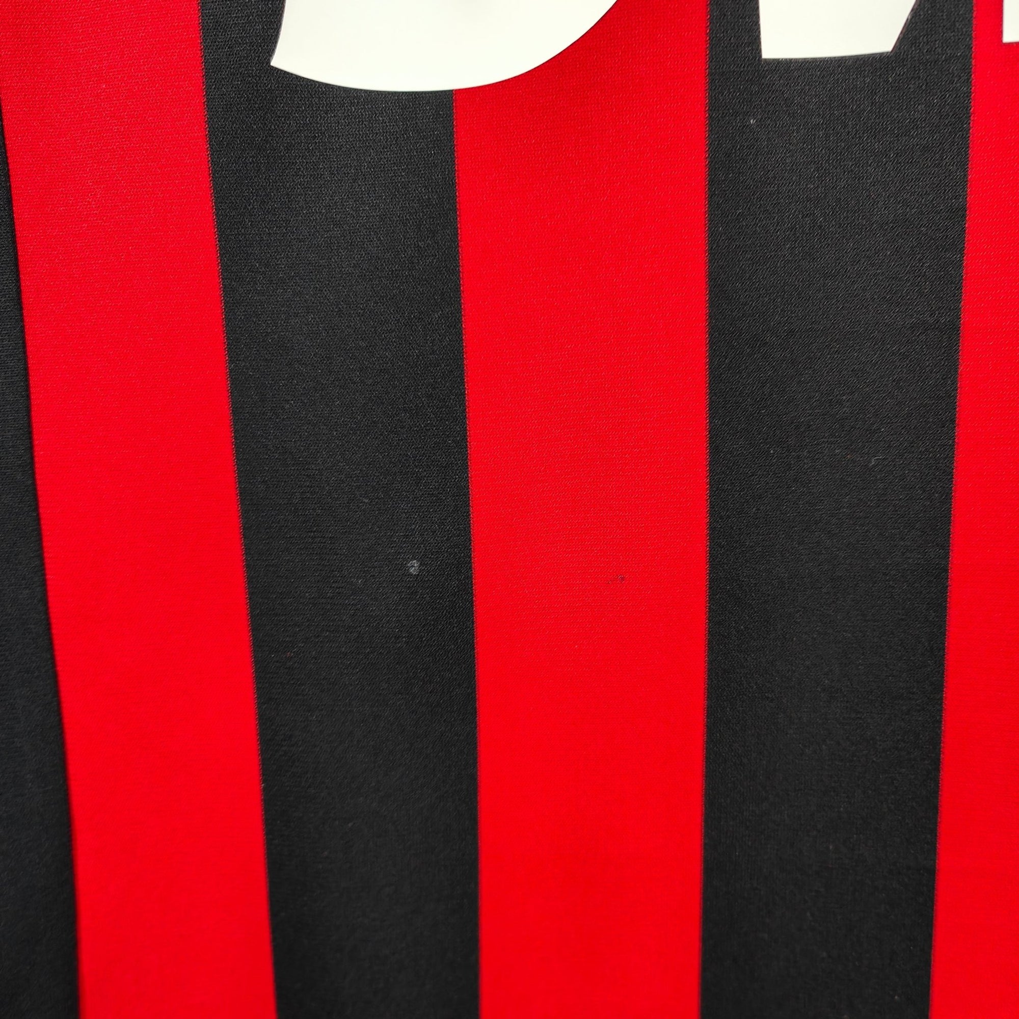 2009 - 10 AC Milan Home Shirt Ronaldinho 80 - 8.5/10 - (S) - Eternal Pitch