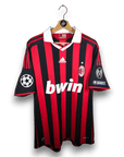 2009 - 10 AC Milan Home Shirt Ronaldinho 80 - 9.5/10 - (L) - Eternal Pitch