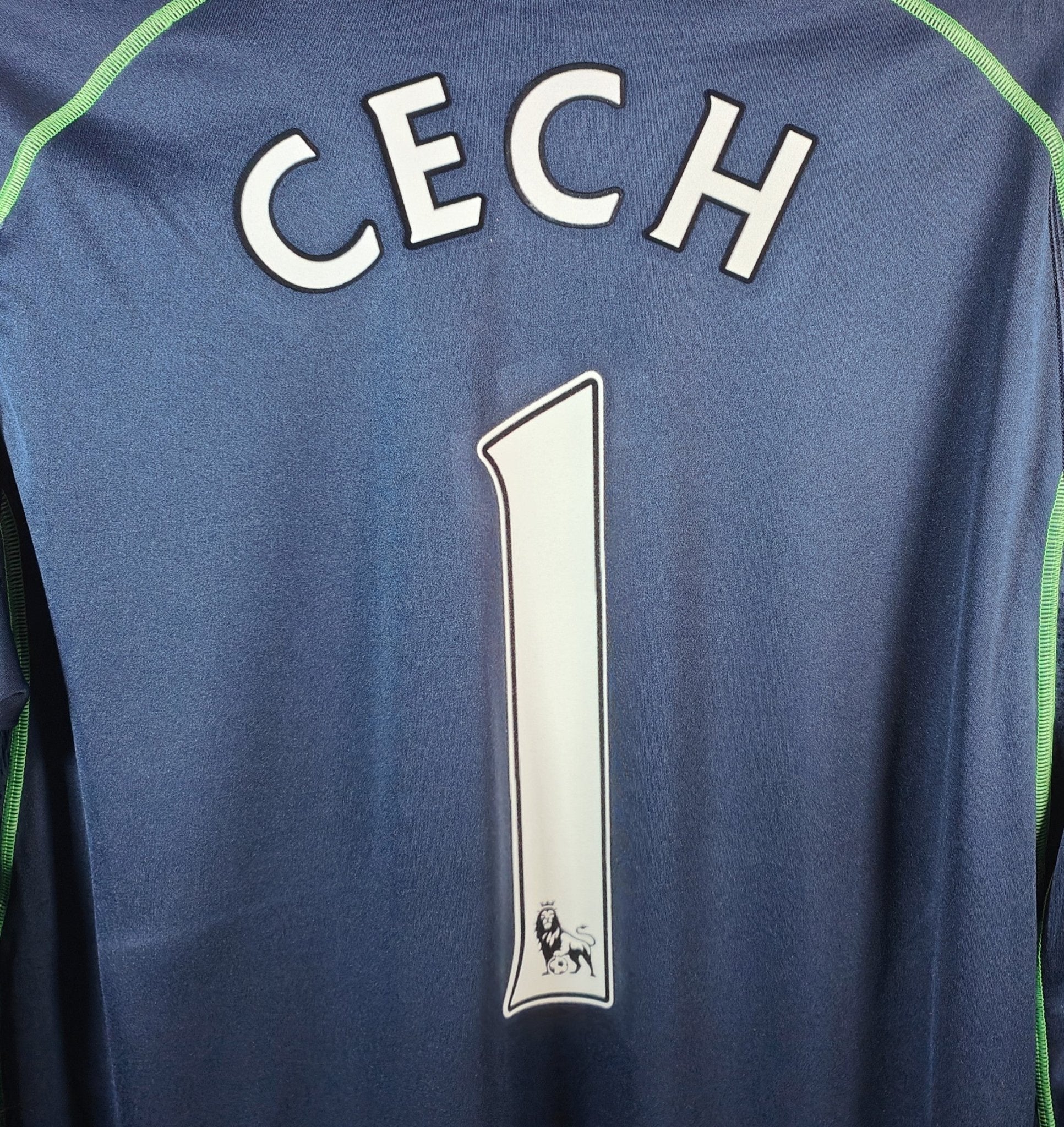 2009-10 Chelsea GK Shirt Cech #1 - 8.5/10 - (M) – E84263 Adidas