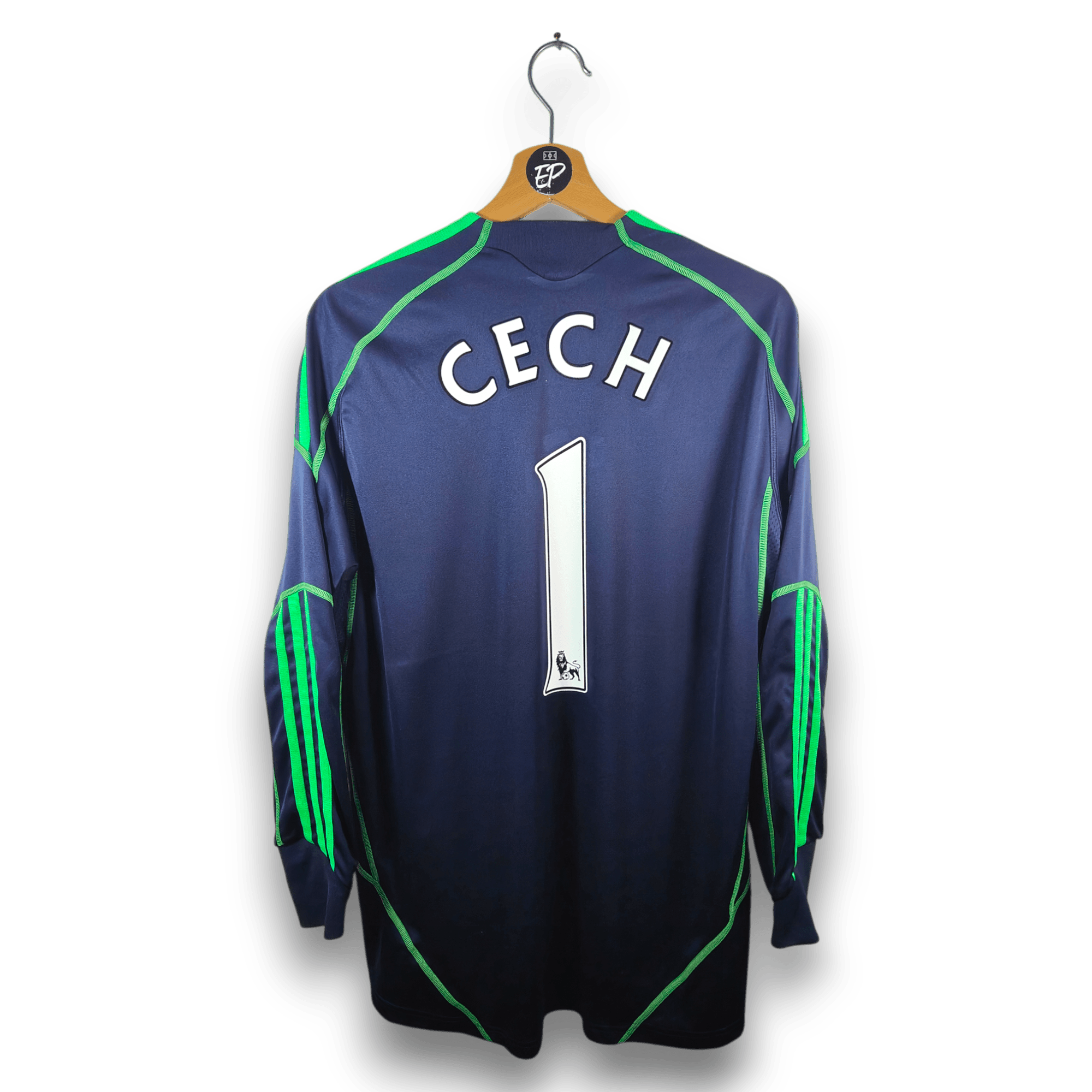 2009 - 10 Chelsea GK Shirt Cech 1 - 8.5/10 - (M) - Eternal Pitch
