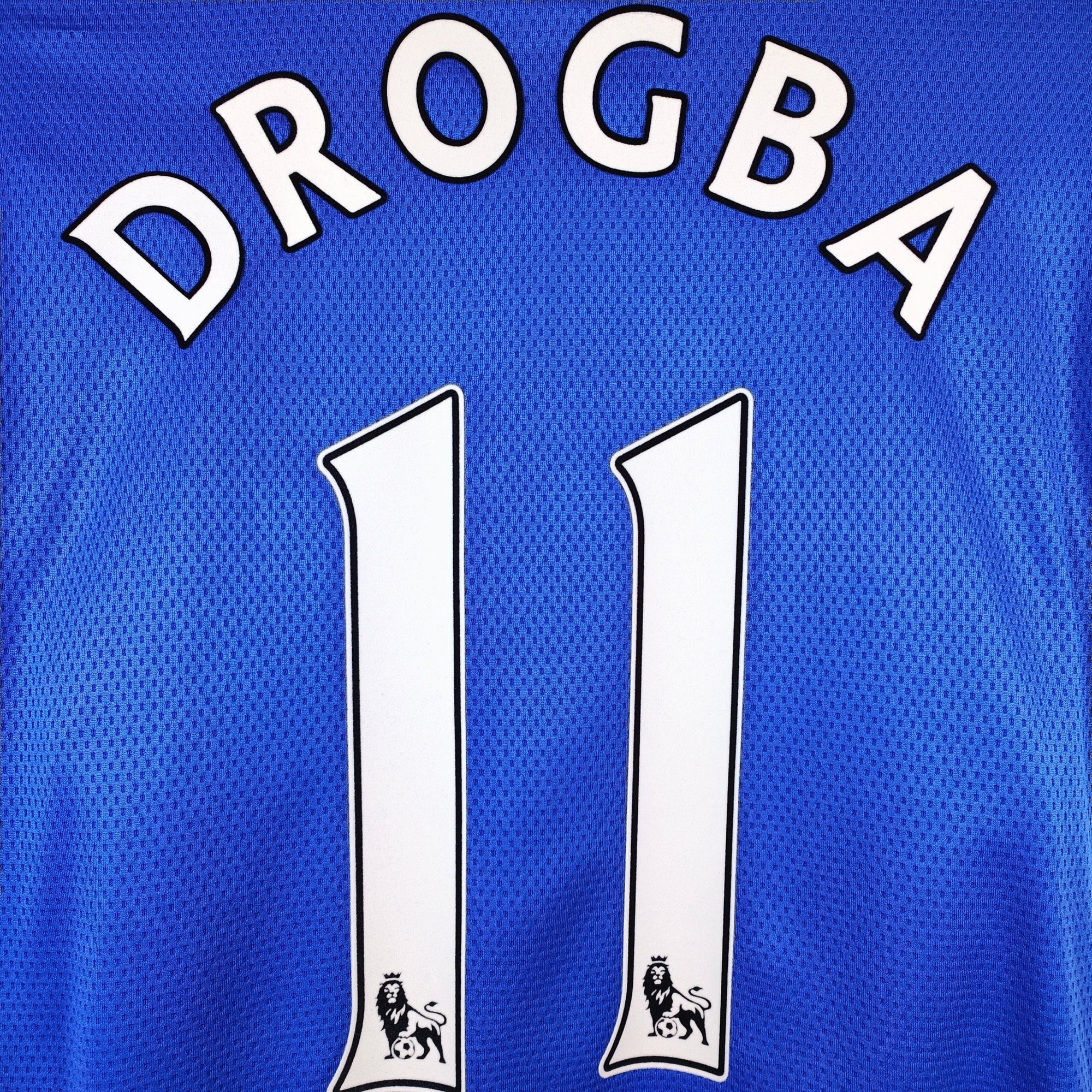 2009 - 10 Chelsea Home Shirt Drogba 11 - 8.5/10 - (M) - Eternal Pitch