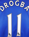 2009 - 10 Chelsea Home Shirt Drogba 11 - 8.5/10 - (M) - Eternal Pitch
