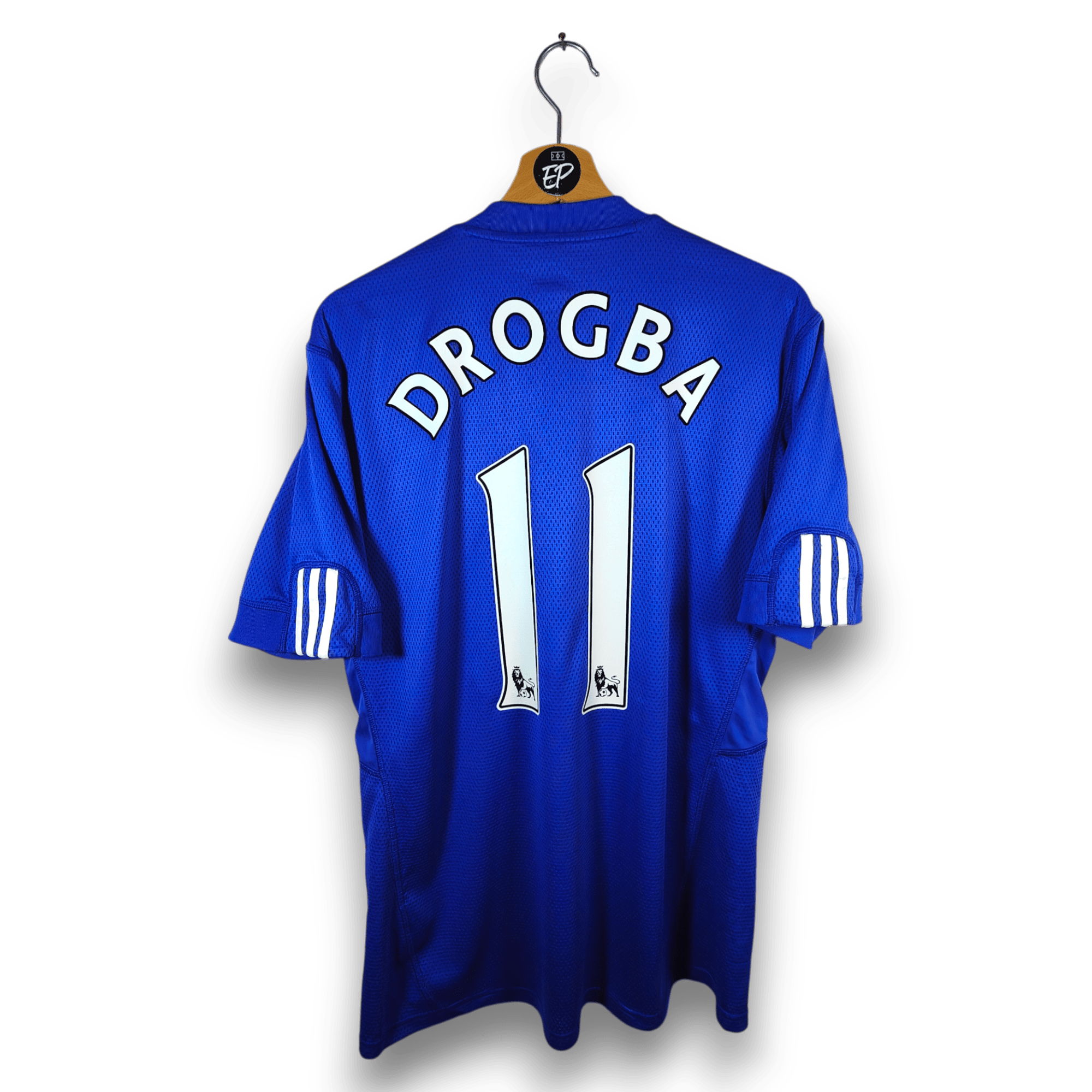 2009 - 10 Chelsea Home Shirt Drogba 11 - 8.5/10 - (M) - Eternal Pitch