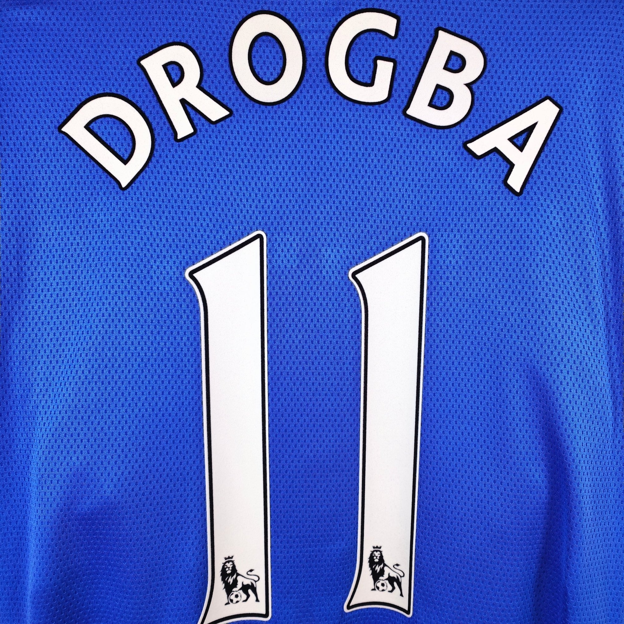 2009 - 10 Chelsea Home Shirt Drogba 11 - 9/10 - (L) - Eternal Pitch