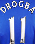 2009 - 10 Chelsea Home Shirt Drogba 11 - 9/10 - (L) - Eternal Pitch