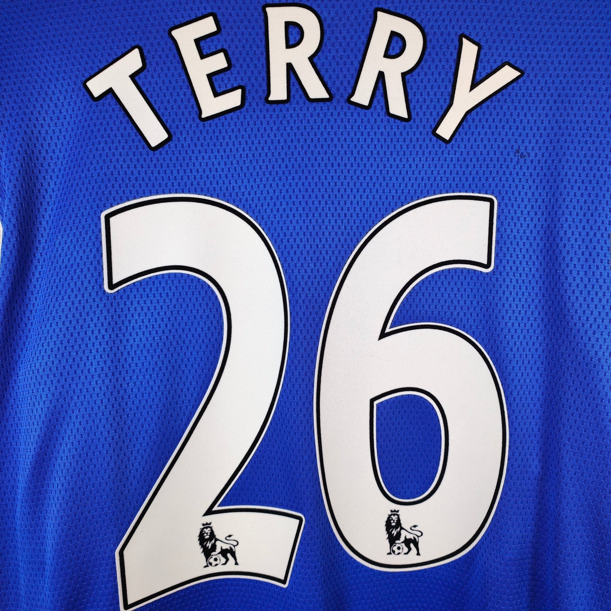 2009 - 10 Chelsea Home Shirt Terry 26 - 6.5/10 - (L) - Eternal Pitch