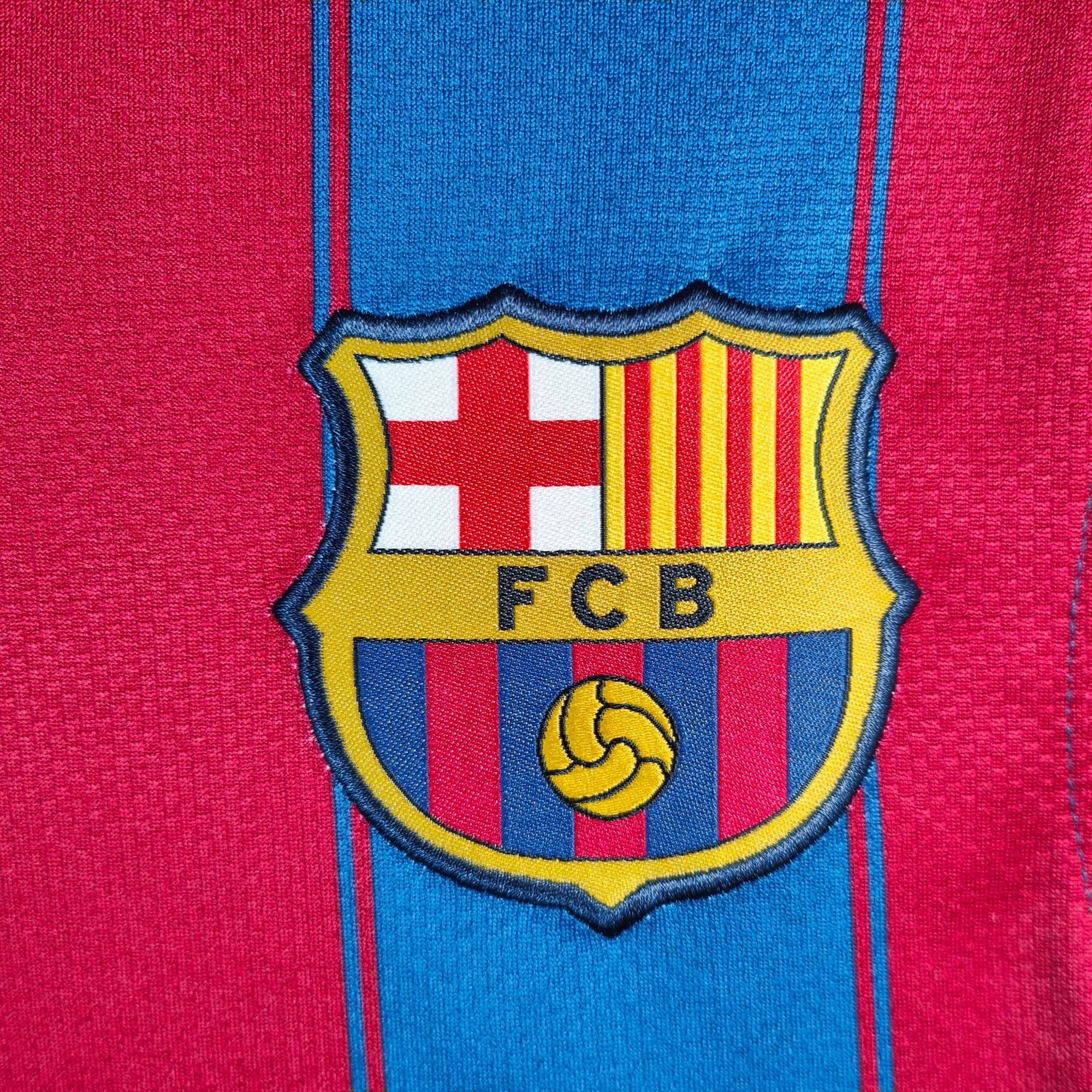 2009 - 10 FC Barcelona Home Shirt Ibrahimovic 9 - 8.5/10 - (S) - Eternal Pitch