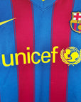 2009 - 10 FC Barcelona Home Shirt Ibrahimovic 9 - 8.5/10 - (S) - Eternal Pitch
