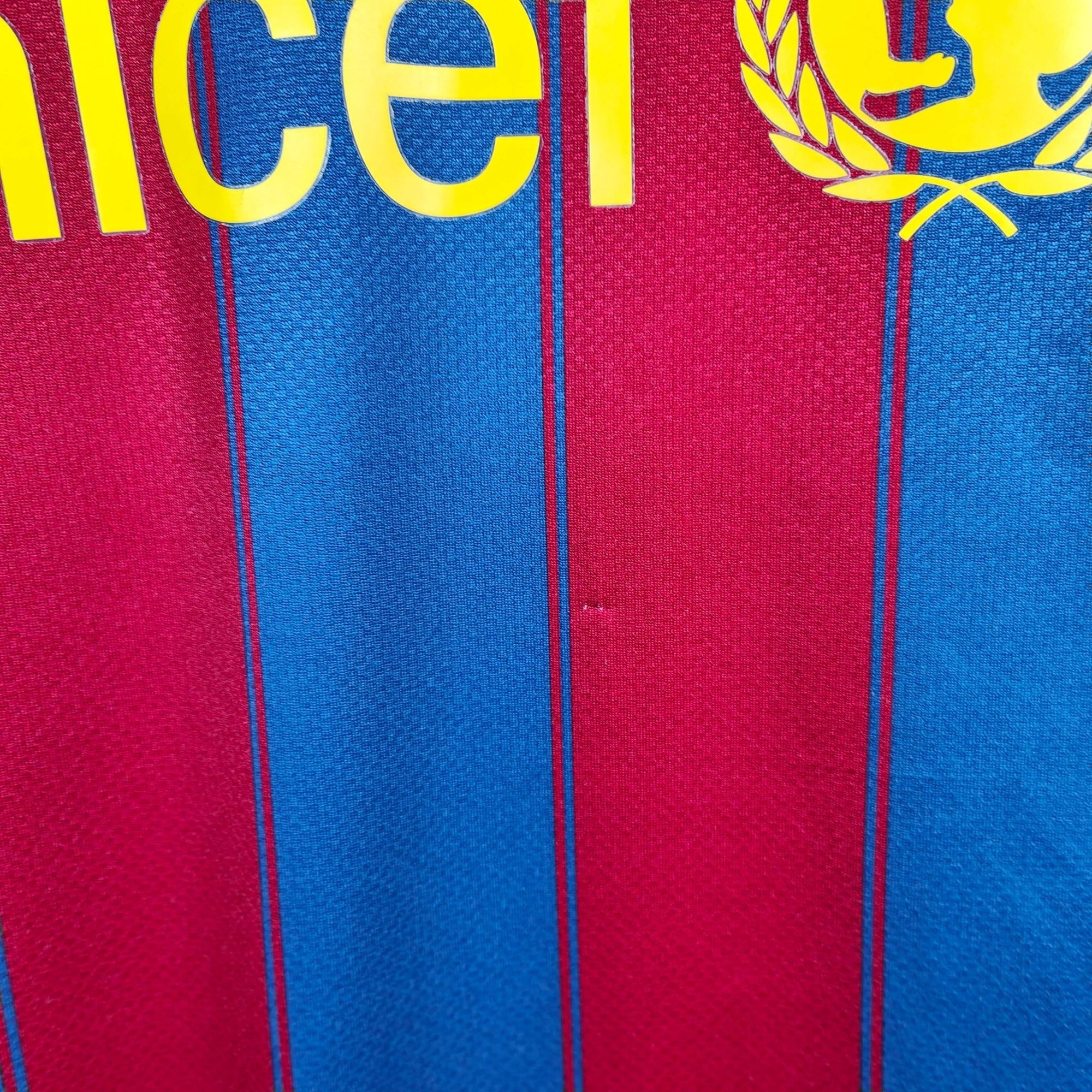 2009 - 10 FC Barcelona Home Shirt Ibrahimovic 9 - 8.5/10 - (S) - Eternal Pitch